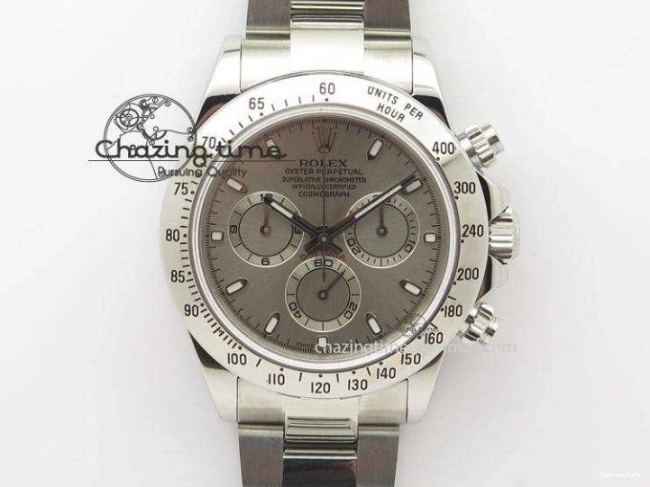 Steel 116515 Best RG Oysterflex A7750 904L Dial Edition Daytona Strap 1:1 on TWF Brown Roman 0419